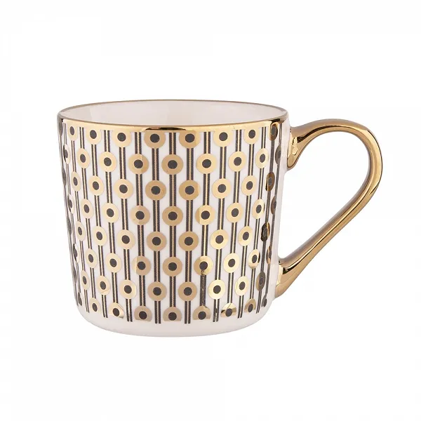 ALTOM DESIGN Palazzo kubek porcelanowy stożek 250 ml dek. III