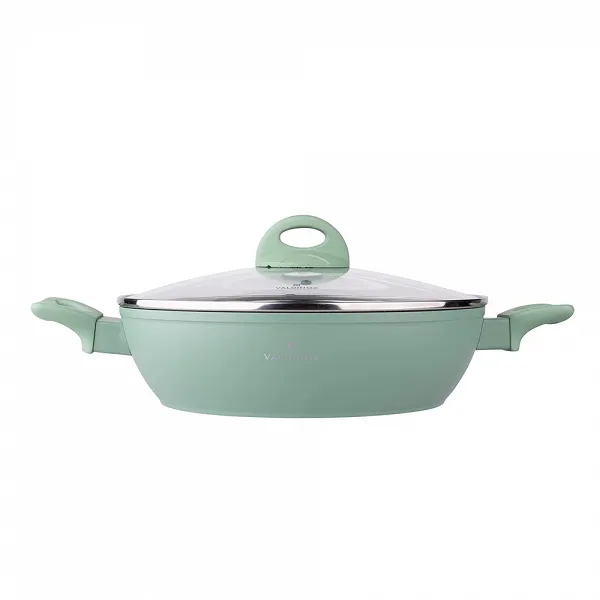 VALDINOX SABIO rondel aluminiowy z pokrywką na indukcję 26 cm 2,6L