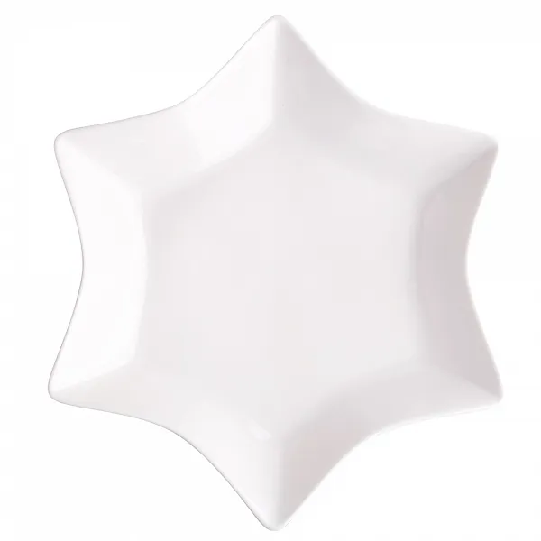 ALTOM DESIGN salaterka / naczynie / miseczka porcelanowa GWIAZDKA 21x16x3 cm