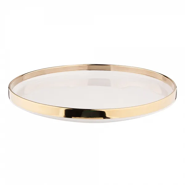 ALTOM DESIGN Palazzo talerz płytki porcelanowy 26 cm kremowy