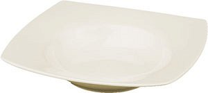 KAROLINA HIRUNI talerz głęboki o kwadratowym kształcie porcelanowy 21cm