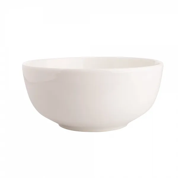 MARIAPAULA ECRU NOVA salaterka / miska porcelanowa okrągła 19cm