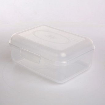 TONTARELLI FILL BOX pojemnik hermetycznie zamykany na żywność 1,5L transparentny biały