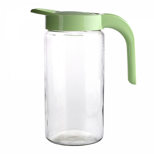 BEROSSI szklany dzbanek do wody i zimnych napojów 1,5l jasnozielony