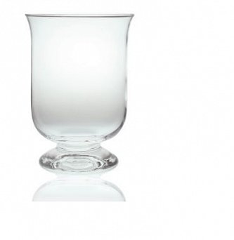 EDWANEX szklany dekoracyjny wazon / świecznik 16cm