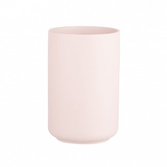ALTOM DESIGN wazon ceramiczny 10x10x15 cm pudrowy róż