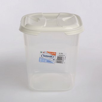 TONTARELLI NUVOLA FRIGO BOX pojemnik do przechowywania żywności z białą pokrywką 4,75L 