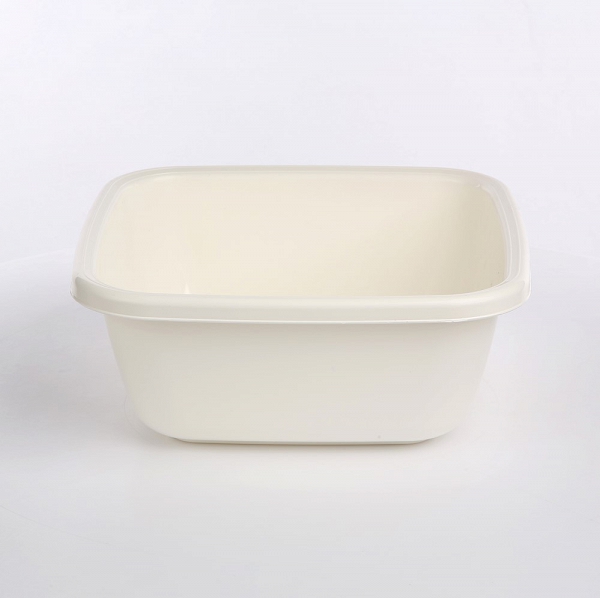 TONTARELLI plastikowa miska kwadratowa 30x30cm 6l kolor biały