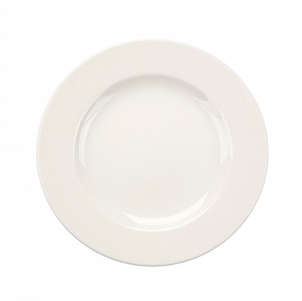 MARIAPAULA ECRU NOVA talerz obiadowy porcelanowy okrągły płytki 26cm