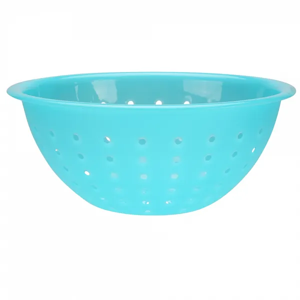 SAGAD WEEKEND durszlak / sitko / cedzak okrągły plastik 24cm turkus