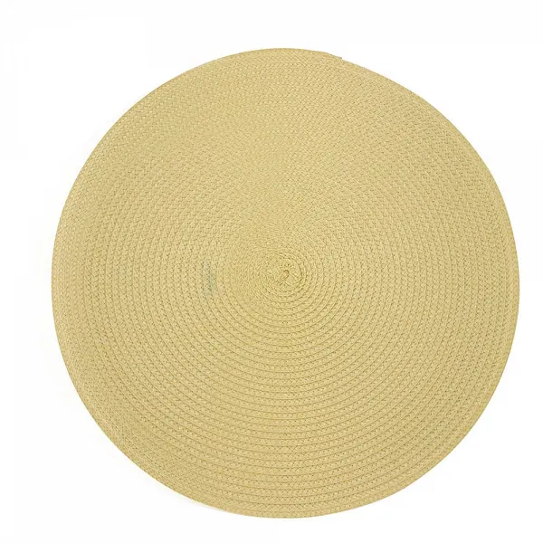 ALTOM DESIGN mata słomkowa / podkładka 38cm waniliowa