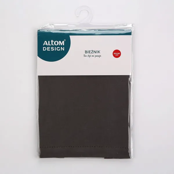 ALTOM DESIGN bieżnik bawełniany 40x140cm taupe