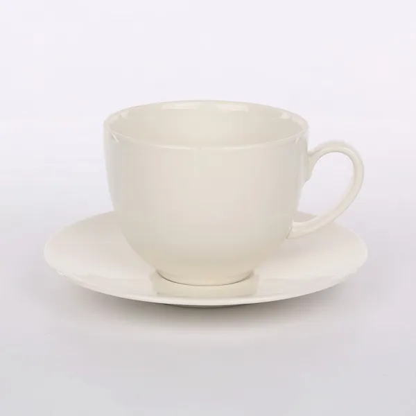 KAROLINA SPRING zestaw porcelanowy filiżanka 400ml + spodek 16cm