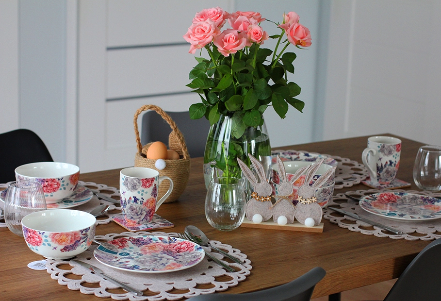 Aranżacja wielkanocna new bone china